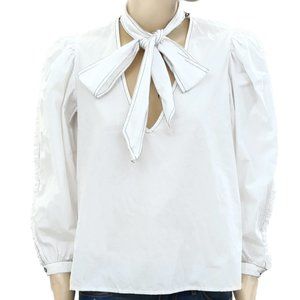 Ulla Johnson White-Tie Top